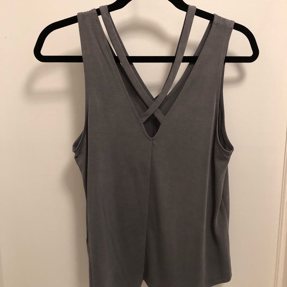 Grey American Eagle size medium tank top